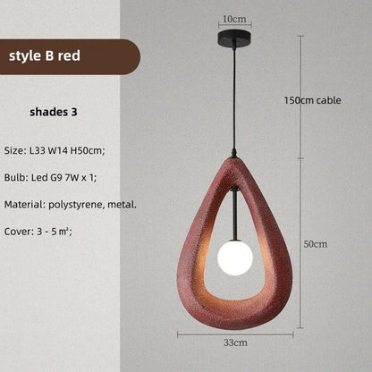 DecorBites™ LED Pendant Chandelier for Dining Room Home Decor Lighting Fixture