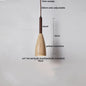 DecorBites™ LED Pendant Lamp Black Iron Wabi Sabi Hanging Light - Yellow Travertine