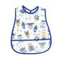 2023new Cartoon Pattern EVA Waterproof Pocket Lunch Feeding Bibs