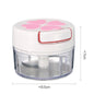 DecorBites™ Kitchen Garlic Ginger Chopper Grinder Cutter Meat Crusher Vegetable
