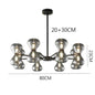 DecorBites™ LED Pendant Chandelier for Indoor Lighting and Living Room Decor