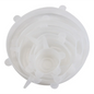 6pcs Food Grade Silicone Preservation Cover Reusable Airtight Food