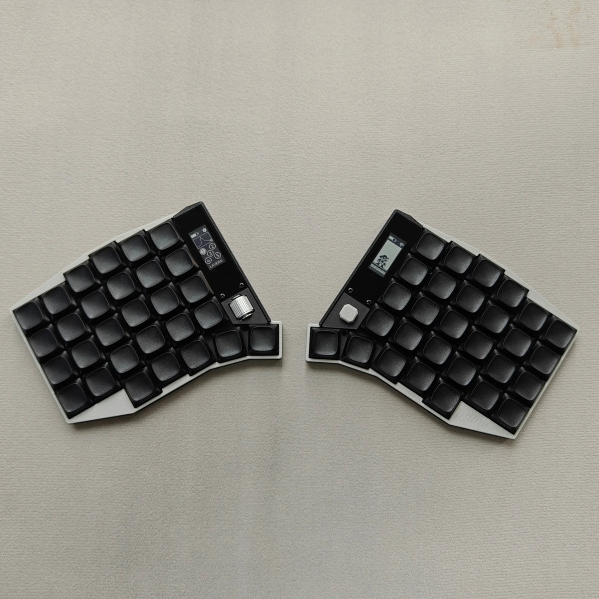 Sofle Low Profile Wireless Split Keyboard Hot Swap Kit Compatible Choc V1 1350/ V2 1353 Switch ZMK Bluetooth Separate Keyboard