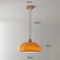 DecorBites™ Glass Pumpkin Chandelier for Restaurant Balcony and Bedroom Lighting