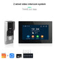 ANJIELO SMART Doorbell Video Intercom Camera System Wire 2‐wire Door Phone 10 Inch Screen 7 Protector Security