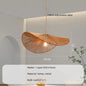 DecorBites™ Hemp Pendant Lights: Wabi Sabi LED Indoor Lighting Fixtures