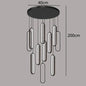 DecorBites™ LED Pendant Chandeliers for Living Room Staircase Indoor Lighting