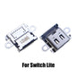 2pcs For NDS NDSL NDSi XL Power Socket Charging Port For GBA GBASP Link Connector For Switch / Lite / Oled / Pro NS Console