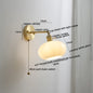 DecorBites™ Glass Copper LED Wall Lamp Sconce for Corridor Bedroom Living Room