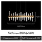 DecorBites™ K9 Luxury Pendant Chandelier, LED Indoor Lighting for Kitchen, Living Room, Bedroom