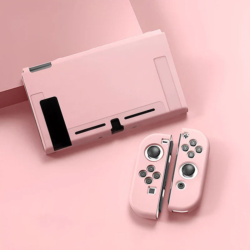 NEW Protective Case Compatible With  Switch OLED Console And Joy-Cons, Switch Can Be Inserted In Dock With Shell
