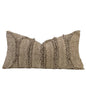 DecorBites™ Luxe Black Fluffy Throw Pillow Cover - Modern Simplicity & Art Deco Design