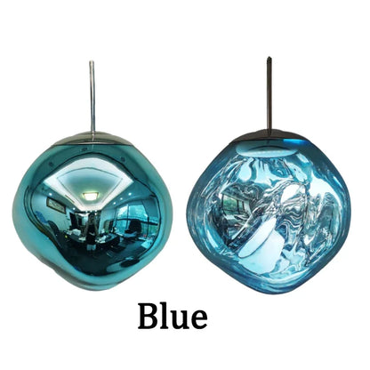 DecorBites™ Lava Glass LED Chandelier Pendant Light Modern Indoor Hanging Lamp for Home Decor