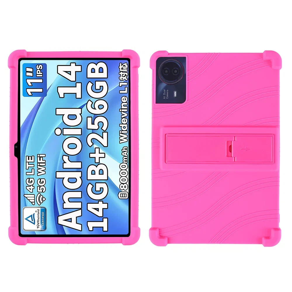 For ODEA S11 10.95inch Tablet Case Tablet Shockproof Cover Android14 Tablet Kids Soft Silicon Stand Protective Shell