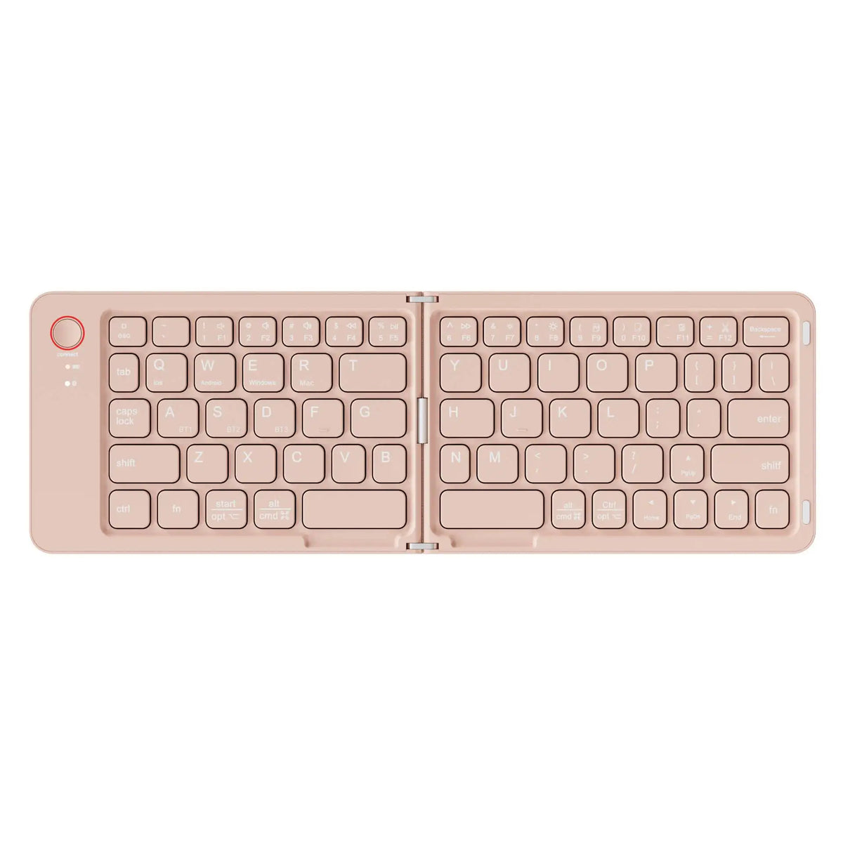 Wireless Keyboard Folding Keyboard Portable Bluetooth Keyboard Foldable Mini Keyboard For Windows Android IOS Laptop Tablet