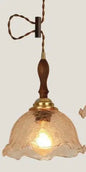 DecorBites™ Glass Pendant Lights for Bedroom Living Dinning Room Style Fixtures