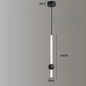 DecorBites™ Glass Rod Pendant Light - Modern Long Hanging Lamp for Living Room, Bedroom & Shop