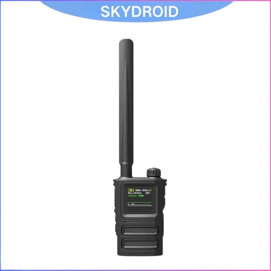 Skydroid S10 Handheld Drone Alarmer, 300MHz-6GHz 1km Detection 3000mAh 183g for Anti-Drone Security