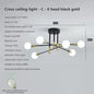 DecorBites™ LED Ceiling Chandelier: Modern Light Fixture for Living Room, Bedroom, Hall - Indoor Home Decor
