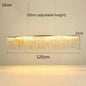 DecorBites™ LED Aluminum Tassel Chandelier: Modern Dimmable Light for Living Room, Hotel, Hall