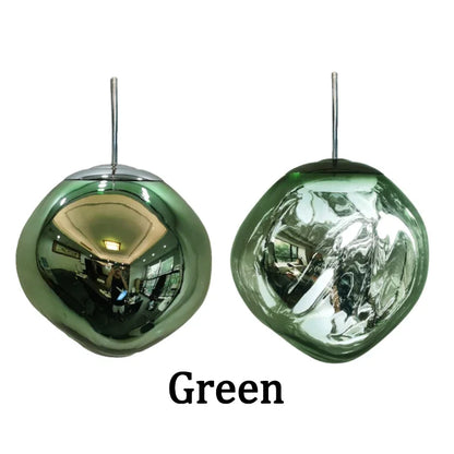 DecorBites™ Lava Glass LED Chandelier Pendant Light Modern Indoor Hanging Lamp for Home Decor