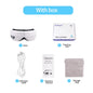 Electric Eye Massager Foldable Smart Airbag Vibrating Kneading Relax Massage Relieve Eye Dry Fatigue Bluetooth Music Eye Care