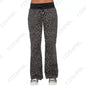 Women's Concise High Waist Flared Jeans Stretchy Slim Fit Casual Chic