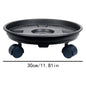 Heavy Duty Plant Holder 4 Wheel Rolling Planter Tray with Drainage Plant Pot Dolly Movable Base Home Garden Decorative Pot Stand