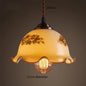 DecorBites™ Green Glass LED Pendant Light for Home, Restaurant, Bar, and Loft Style Decor.