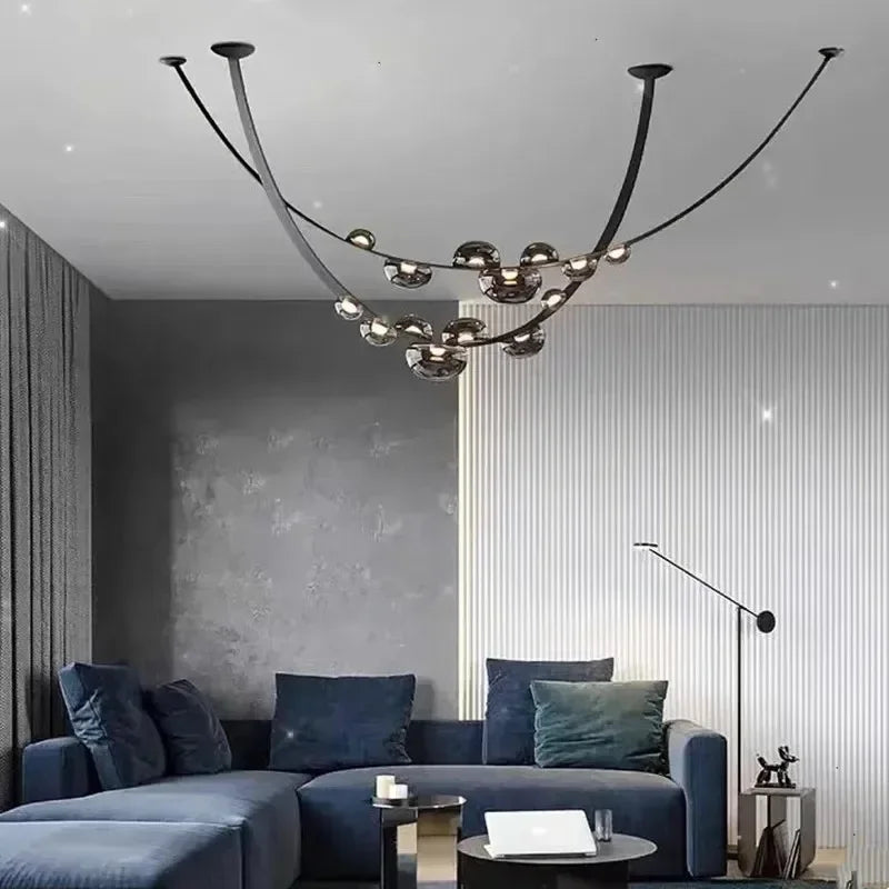 DecorBites™ Leather Pendant Lights for Home Decor Chandelier Lighting Fixture