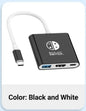 Portable  Switch Docking Station TYPE-C Hub with HDMI and USB 3.0 Perfect for Travel and Gaming