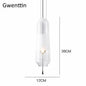 DecorBites™ Glass Pendant Lights for Dining Room Bedroom, LED Industrial Hanging Lamp, Modern Home Decor