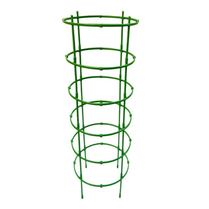 3/6/10 Layers Plant Support Plant Stakes Round Plant Support Ring Plastic Plant Cage Holder Flower Pot Climbing Trellis