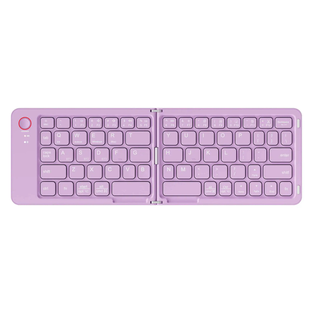 Wireless Keyboard Folding Keyboard Portable Bluetooth Keyboard Foldable Mini Keyboard For Windows Android IOS Laptop Tablet