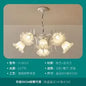 DecorBites™ LED Flower Chandelier: French Retro Style for Bedroom, Living Room, Restaurant