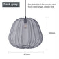 DecorBites™ LED Art Chandelier: Modern Designer Indoor Pendant Lighting for Home, Living, Dining, and Restaurant