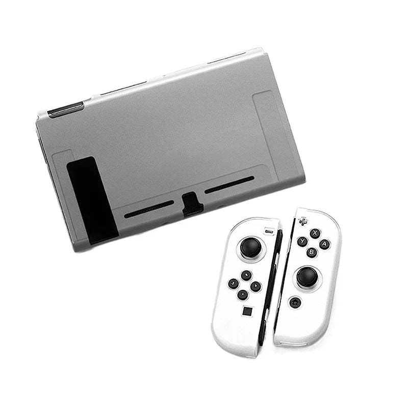 Protective Case Compatible with  Switch OLED Console and Joy-Cons,Switch Can Be Inserted in Dock with Shell Nintendo Switch Skin