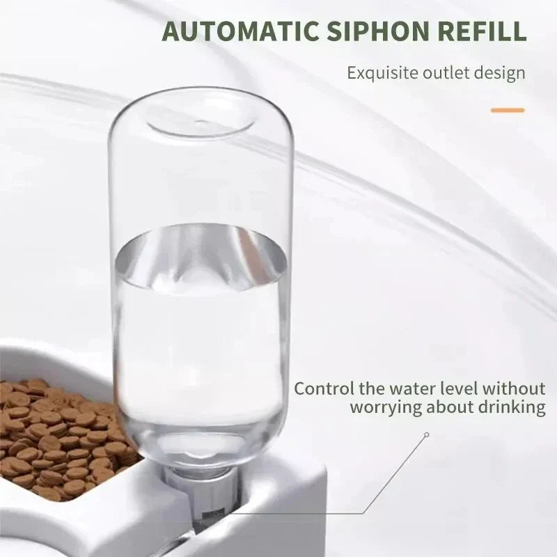 Automatic Drinking Love Pet Bowl Moisture-Proof Cat Bowl Dog Basin