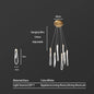 DecorBites™ LED Pendant Chandelier for Living & Dining Room Luxury Lighting Fixture