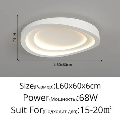DecorBites™ LED Flower Chandelier for Modern Bedroom Ceiling Lamps - Indoor Lighting for Home