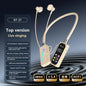 Bluetooth 5.4 Earphones With HD Screen Wireless Headsets Neckband Headphones HiFi Stereo Noise Reduction Earbuds For Live 2025