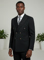 ST Cassy Dark Blue High Quality Luxury Men's Suit 2 Piece Set Wedding Groom Suit for Men Stylish Business Office Suit