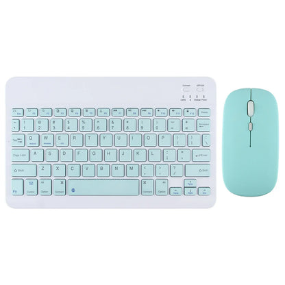 2026 New 10 inch For iPad Pro 11 Bluetooth Wireless Keyboard and Mouse English Hebrew For Android IOS Windows Phone Tablet