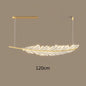 DecorBites™ Leaf Shaped Golden Chandelier for Living Room, Dining Room, Kitchen, and Coffee Shop