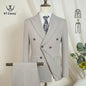 ST Cassy High Quality Elegant Man Suit 2 Piece Set Party Outfit Modern Wedding Dinner Suit for Men Stylish Business Office Suit
