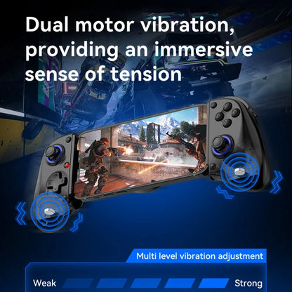 Mobile Phone Stretching Game Controller Wireless BT Game Controller Mobile Gaming Controller for Switch/PC/Android/iOS/Xbox