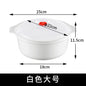Microwave Oven Special Box Heated Soup Pot Rice Steamed Hot Steamed Buns with Lid Eco-friendly Food Grade Kitchen Tool