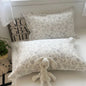 DecorBites™ Korean Floral Cotton Pillowcase 40x60cm, 48x74cm, 50x80cm, Home Cushion Cover