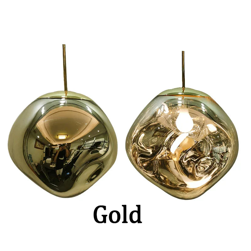 DecorBites™ Glass Pendant Lights: Nordic Kitchen Bedroom Living Room Dining Chandeliers Fixture