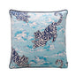 DecorBites™ Luxe Cheetah Halo Pillowcase: Decorative Tassel Cushion Cover GG Style